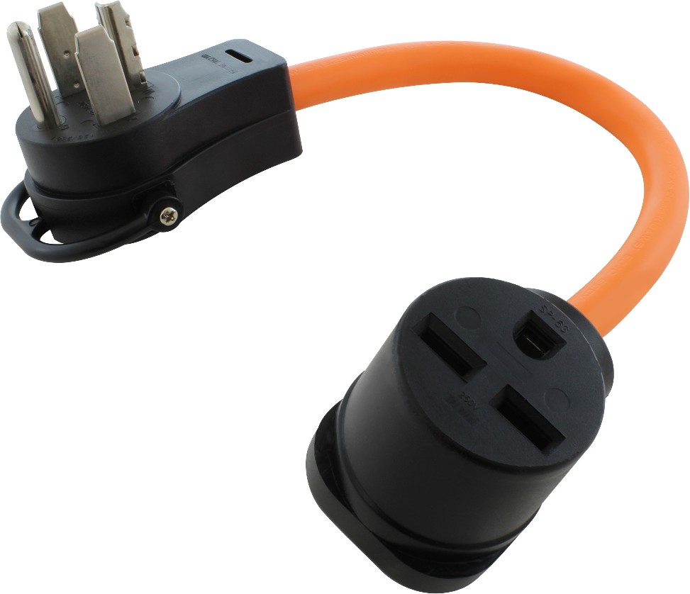 Adattatore Camper 50A A 30A Adattatore Cavo Camper Da 50A A 30A - 12 Pollici, Spina 14-50P Maschio A Presa TT-30R Femmina Kit 130 Polini Ape 50